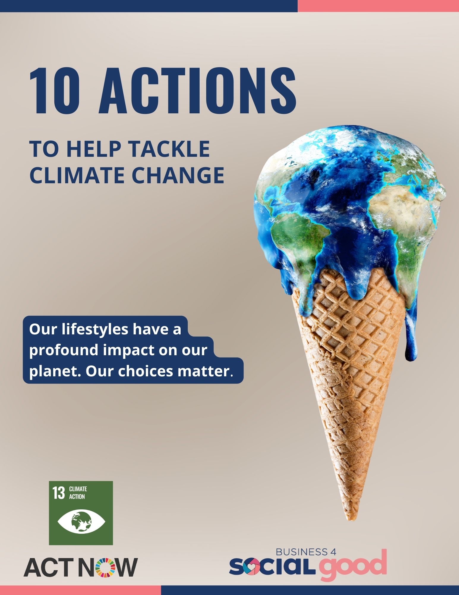 10 Actions to help tackle climate change